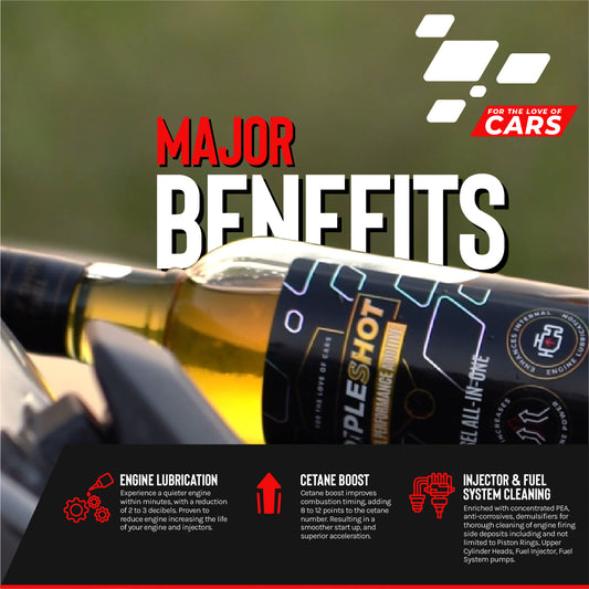 TripleShot Diesel Additive Bottle – Improves Power & Cleans Injectors