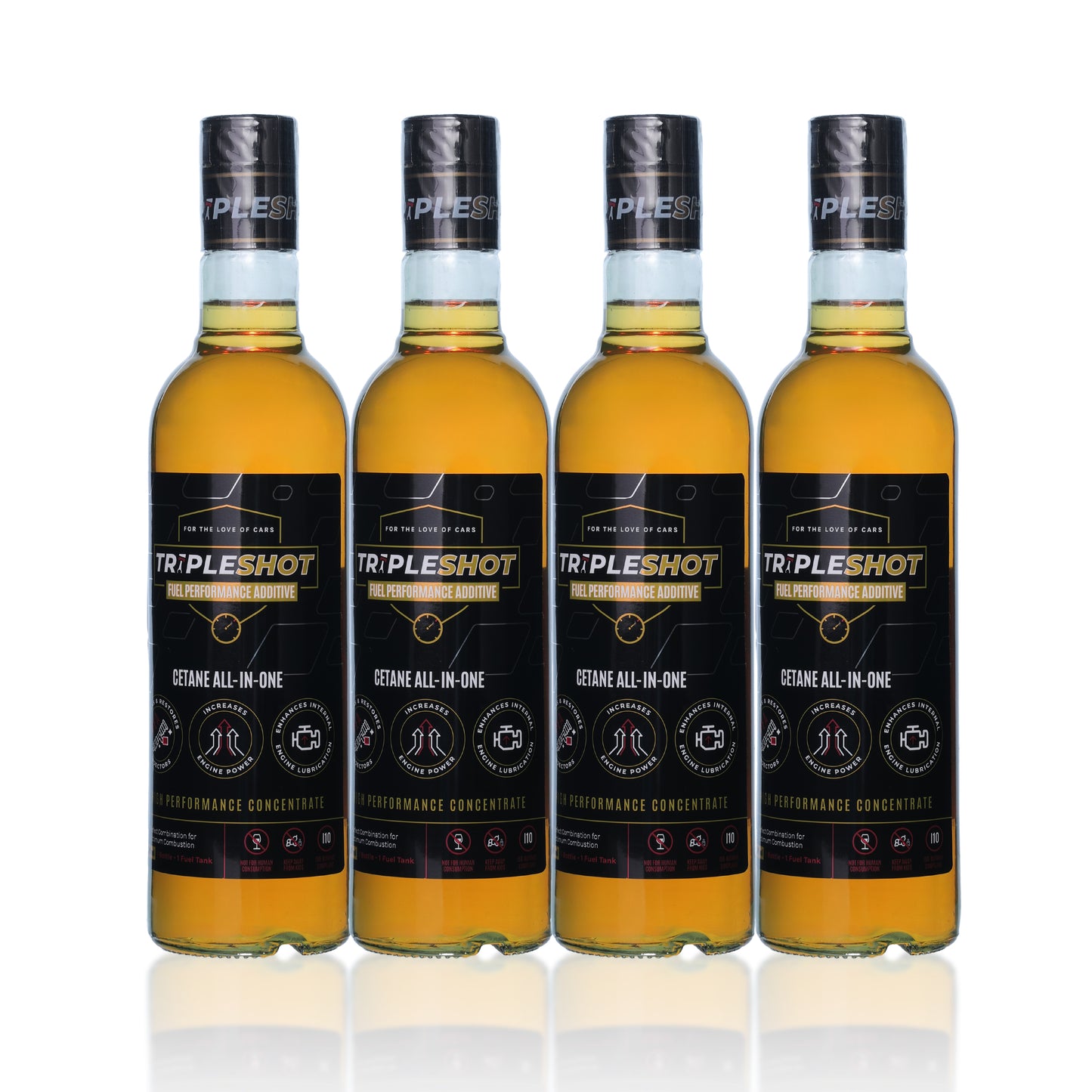 Tripleshot Cetane All-In-One Multipack of 4